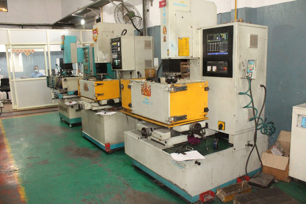 Mouldspex EDM machining floor