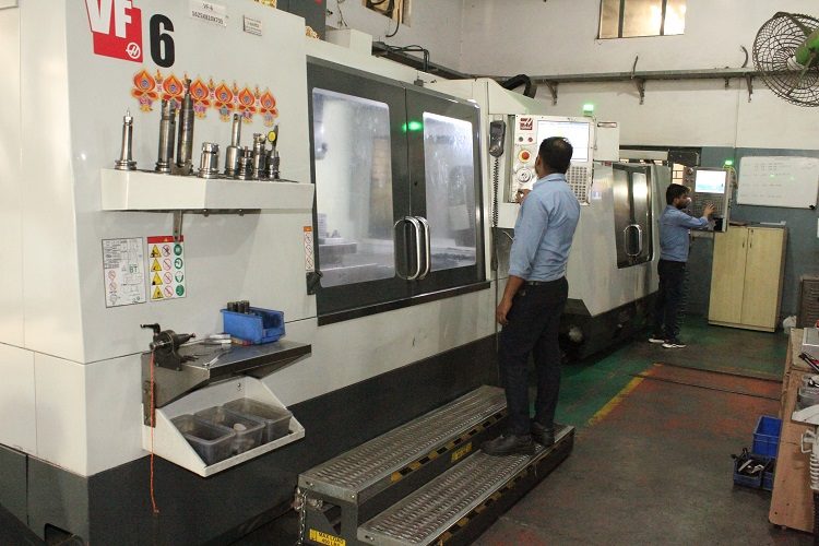 Precision CNC machining at Mouldspex