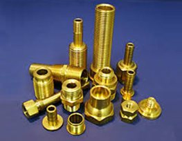 Machined brass fittings