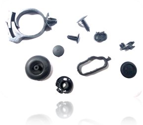 Clips, seals and fasteners